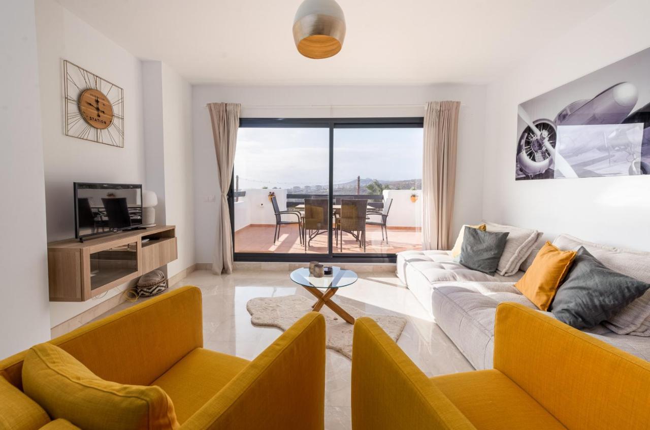Lotus 2401 - Beautiful Apartment With Pool & Sea View Casares Eksteriør bilde