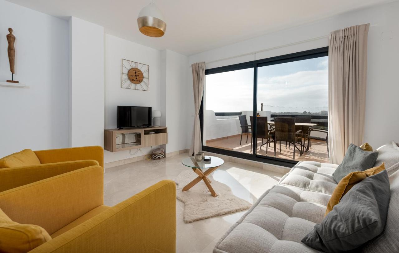 Lotus 2401 - Beautiful Apartment With Pool & Sea View Casares Eksteriør bilde